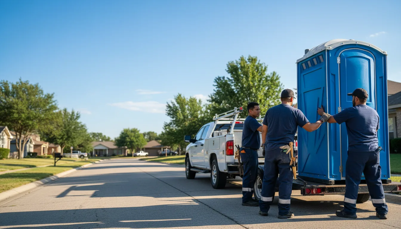 Portable Toilet Rental in Kosse, TX near me